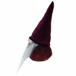 Alternative view of Northlight 9" Purple Plum Standing Gnome Christmas Tabletop Decor