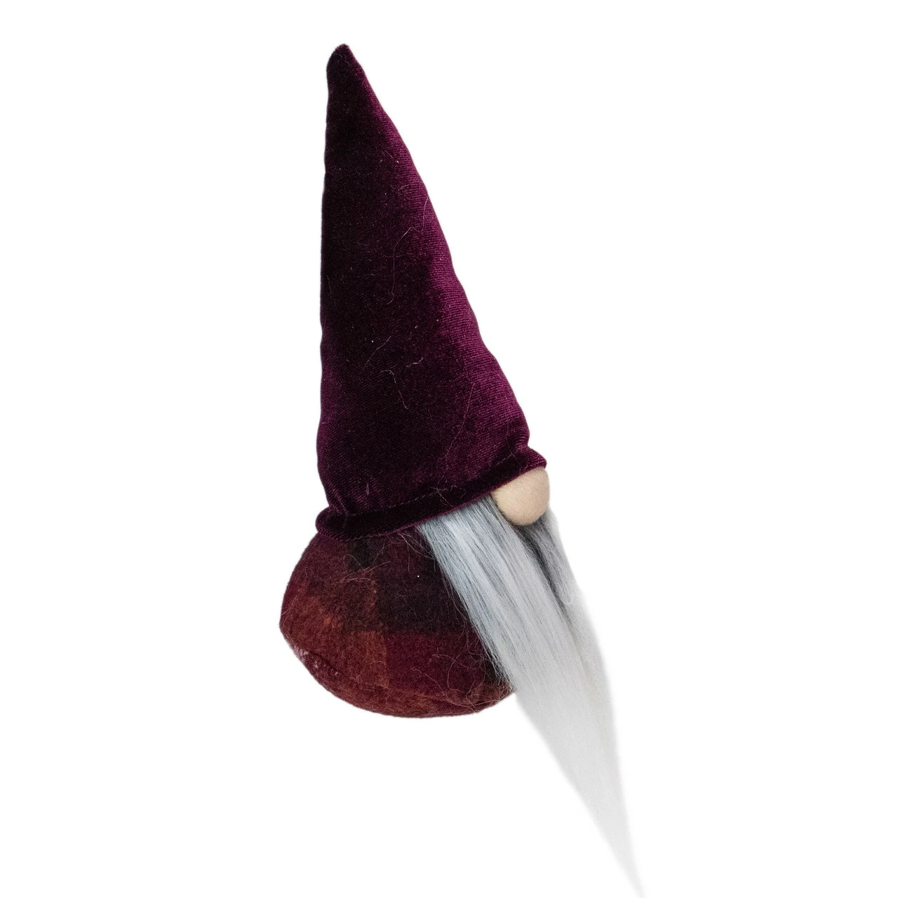 Northlight 9" Purple Plum Standing Gnome Christmas Tabletop Decor 3 Northlight 9" Purple Plum Standing Gnome Christmas Tabletop Decor - Image 3