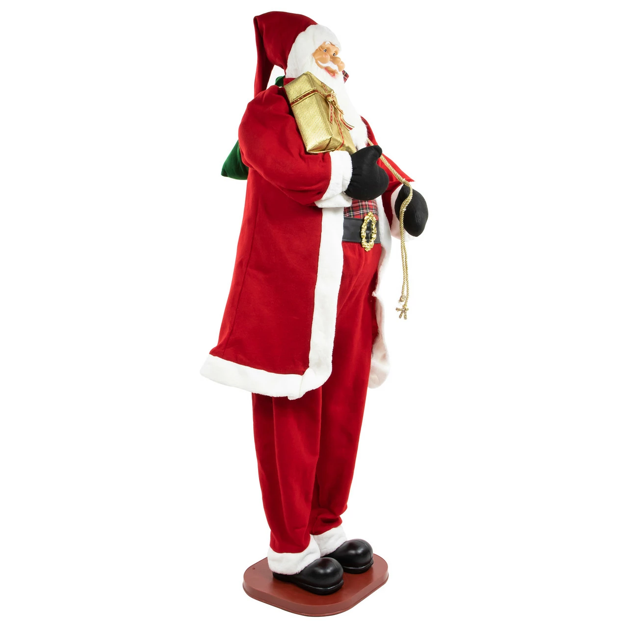 Northlight 72" Country Santa Claus Standing Christmas Figure - Image 3