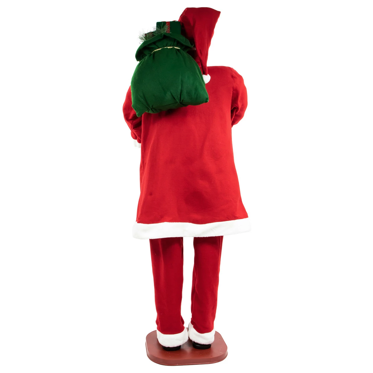 Northlight 72" Country Santa Claus Standing Christmas Figure - Image 4