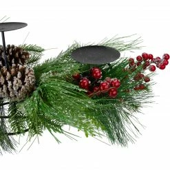 Northlight 32" Iced Mixed Pine, Berries And Pine Cones Christmas Pillar Candle Holder 7 Northlight 32" Iced Mixed Pine, Berries And Pine Cones Christmas Pillar Candle Holder -Northlight Shop northlight vm26551 3 96124.1588355767