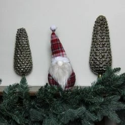 Northlight 12" Red Plaid Santa Gnome Table Top Christmas Figure -Northlight Shop northlight vm37800 styled 99194.1593100522