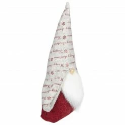 Northlight 12" Red And Gray "Happy Christmas" Gnome Figure -Northlight Shop northlight wu26948 3 sample 48778.1664900131