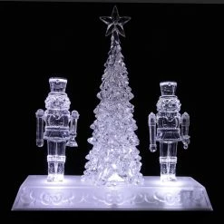 Northlight 9" LED Lighted Icy Crystal Nutcracker And Christmas Tree Decoration 8 Northlight 9" LED Lighted Icy Crystal Nutcracker And Christmas Tree Decoration -Northlight Shop northlight y92099 black20 20copy 15056.1664465770
