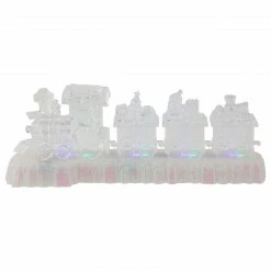 Northlight 12" LED Lighted Musical Icy Crystal Locomotive Train Christmas Decoration