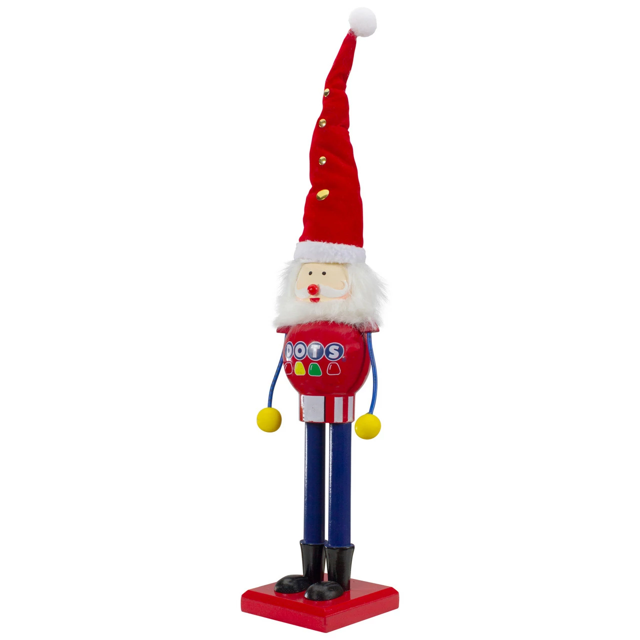 Northlight 16.75" Red And Blue Dots Christmas Nutcracker Figurine - Image 5