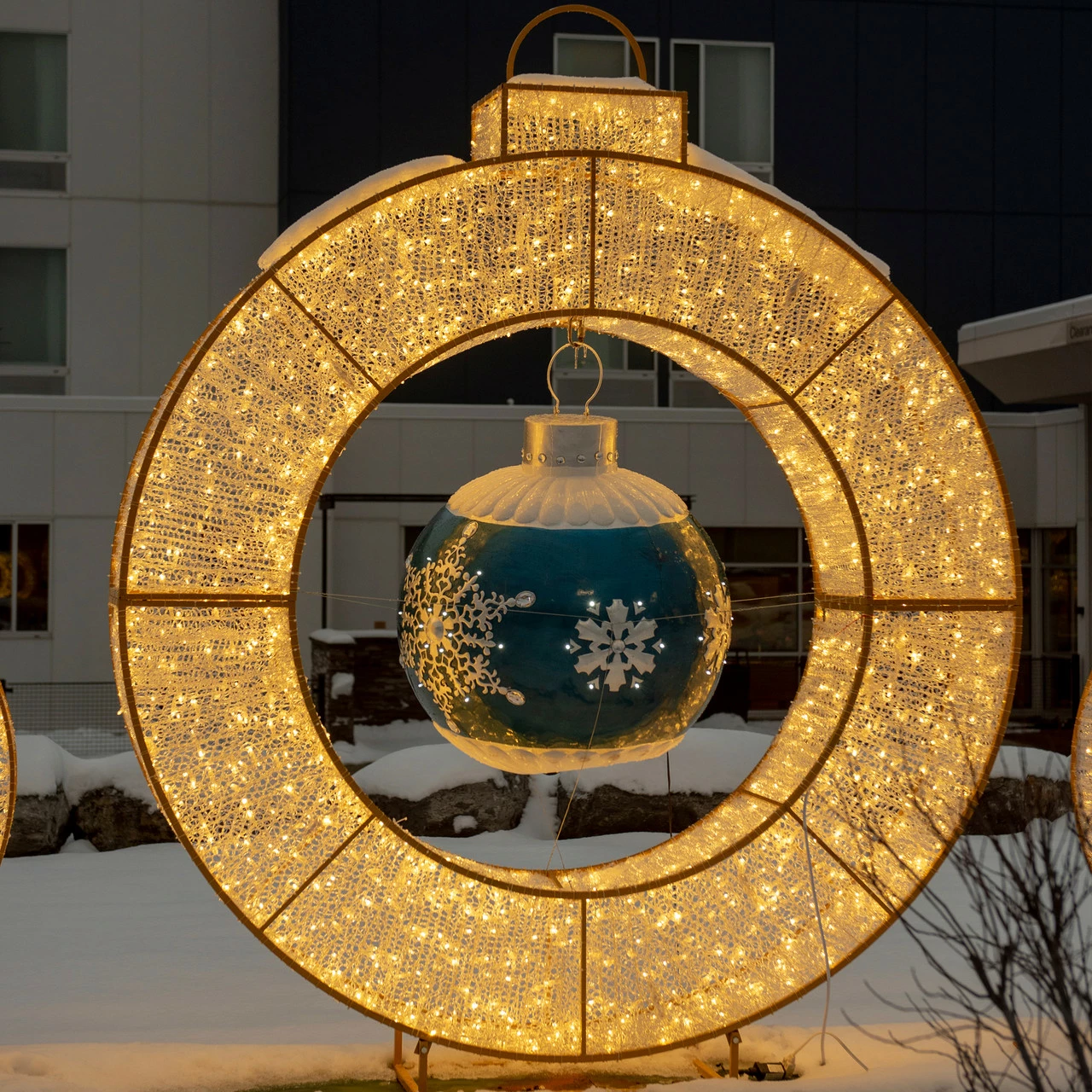 Northlight 11.8ft Lighted Commercial Grade LED Christmas Ornament Display Decoration - Image 2