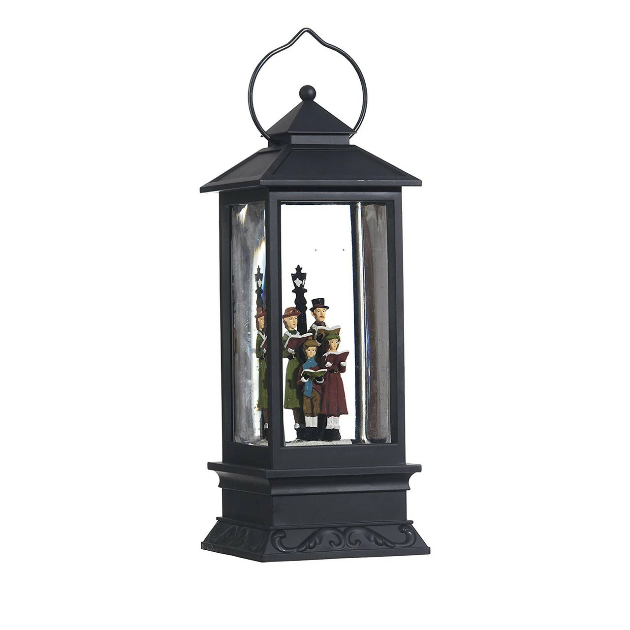 Raz 12.5" Christmas Carolers Water Lantern Table Top Christmas Decoration
