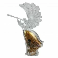 Diva At Home 14.75" White And Gold Angel Christmas Decoration