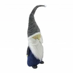 Northlight 27.5" Blue And Gray Standing Santa Gnome Tabletop Decor -Northlight Shop ruxk5gb39jhb4ksrcu2mmtivnrokspu2 00800.1588415526