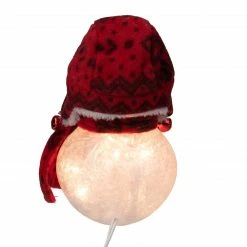 Stony Creek 5.5" Red And Grey Lighted Snowman Christmas Tabletop Decoration 7 Stony Creek 5.5" Red And Grey Lighted Snowman Christmas Tabletop Decoration -Northlight Shop stony20creek ssx9258 2 90265.1588406027