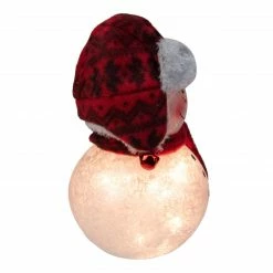 Stony Creek 5.5" Red And Grey Lighted Snowman Christmas Tabletop Decoration 8 Stony Creek 5.5" Red And Grey Lighted Snowman Christmas Tabletop Decoration -Northlight Shop stony20creek ssx9258 3 81601.1588406028