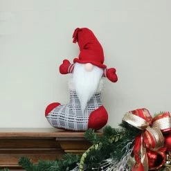 Northlight 14.5" Red And Gray Tristan Gnome Christmas Stocking Tabletop Figurine 5 Northlight 14.5" Red And Gray Tristan Gnome Christmas Stocking Tabletop Figurine -Northlight Shop tmunkbm4x9fuu32mfs5aakf8wkneilgi 26621.1587645152