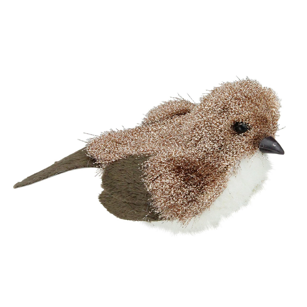 Northlight 6.5" Brown And White Bird Christmas Figurine Tabletop Decor - Image 2
