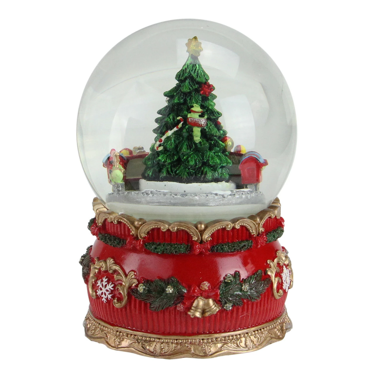 Northlight 5.5" Christmas Tree And Train Musical Snow Globe 2 Northlight 5.5" Christmas Tree And Train Musical Snow Globe - Image 2