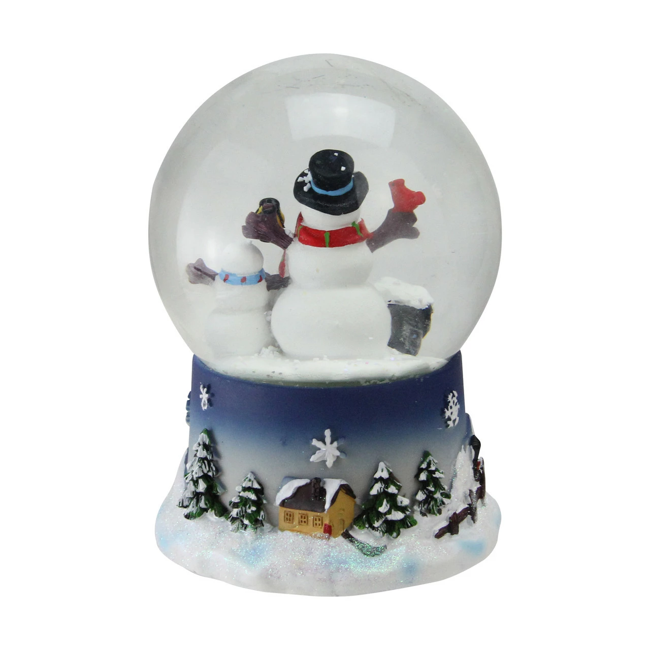 Northlight 7" Snow Family Musical Christmas Snow Globe - Image 3