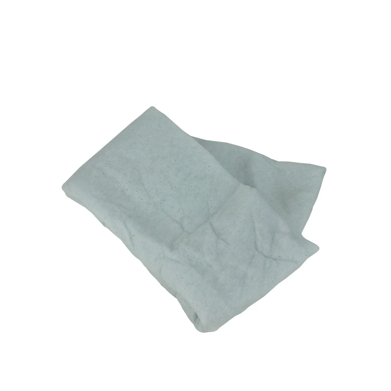 Northlight White Glitter Artificial Powder Snow Christmas Drape 36" X 60"